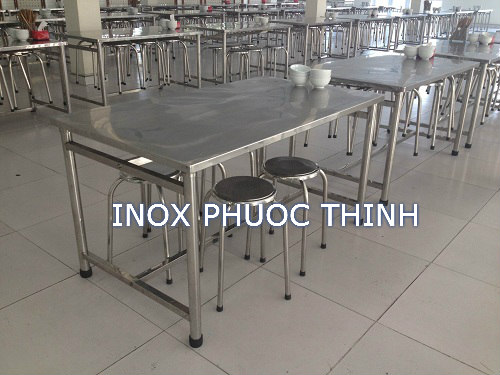BÀN INOX DÙNG CHO BẾP ĂN TẬP THỂ BÀN INOX DÙNG CHO BẾP ĂN TẬP THỂ